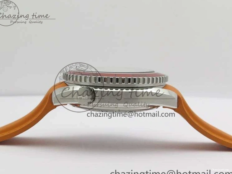 0217 UrbanStyle Planet Ocean Pro Orange Bezel 45mm OMF 1:1 Best Edition On Rubber Strap A8500 (Black Balance Wheel) 8138